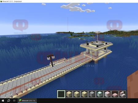 Бургаският мост се появи във Minecraft