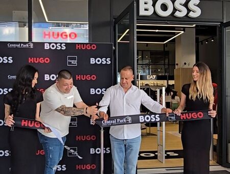 Стилът има нов адрес – HUGO BOSS вече и в Central Park Burgas