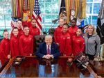 Американският президент нарече победителките от състезанието за Световната купа по спортна акробатика в черноморския град истинска гордост за нацията