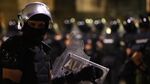 Задържани след сблъсъци на протеста в Белград