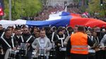 48 полицаи и 22 граждани са били ранени на протеста в Белград снощи