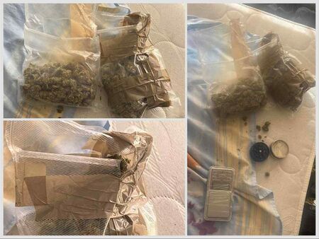 Спецакция в Слънчев бряг! Намериха много марихуана и райски газ в хотелска стая