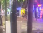 Група маскирани младежи нападнаха хора на пл. "Славейков"