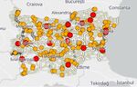 МВР пусна интерактивна карта с катастрофите в страната