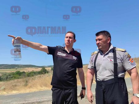 Системата BG-ALERT, пожарникари и полицаи спасили вилната зона от пламъците