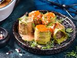 Рулца от тиквички с кайма на фурна - нереална вкусотия