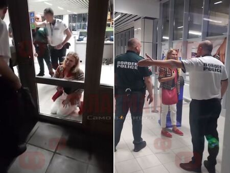 Гранични полицаи разплакаха жена на Летище София и си изпатиха