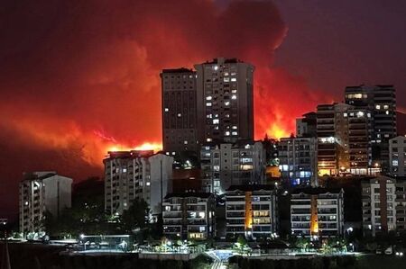 Огнено бедствие в Турция: 13 загинали, над 50 000 евакуирани, пламъци застрашават Измир и Анталия