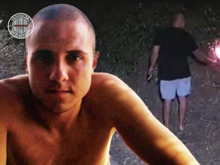 Това е пироманът, който запали умишлено запали големия пожар край Велико Търново, търсят го за линч