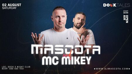Легендата DJ Mascota идва в Бургас! DockTales се готви за гореща вечер под звездите