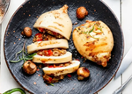 Пълнени калмари с лук и гъби, които взривяват вкусовете