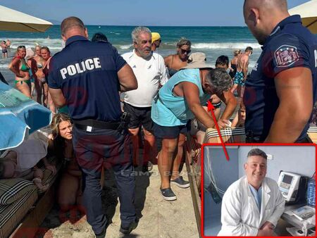 Морето аха да погълне две сестри в Поморие, животът им върна известен хирург