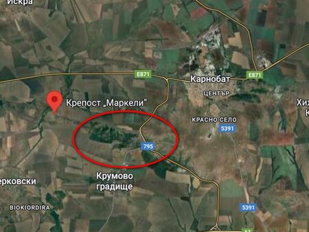 Пожарът край Карнобат стигна до земеделската база на Бенчо Бенчев