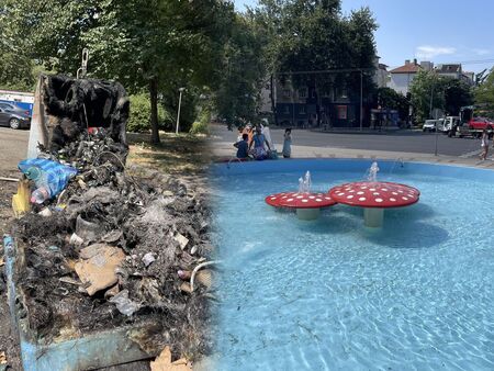 Кой да знае за какво се ползва култовият фонтан Гъбките в Бургас