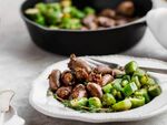 Рецептата на баба Тонка за вкусни пилешки сърчица със зеленчуци