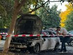 Брутална атака! Запалиха колата на шефа на полицията в Козлодуй