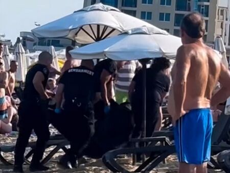 Вижте как морето взе още една жертва в Слънчев бряг