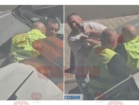 Бой заради скоба на автомобил, бабаитът от Центъра за градска мобилност е арестуван