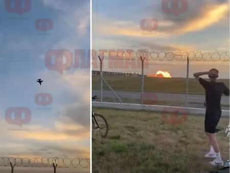 F-16 се разби в Полша