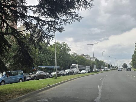Кошмарен трафик в Бургас в празничния 6 септември
