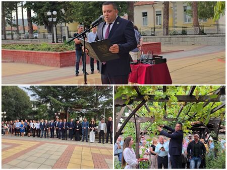 Кметът на Сунгурларе посрещна политическия елит на ДПС-Ново начало за празника на града и даде старт на гроздобера