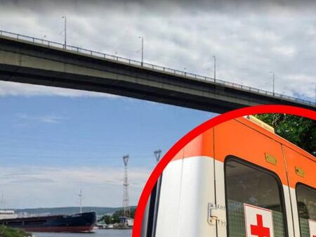Мъж опита да сложи край на живота си, полетя от Аспаруховия мост