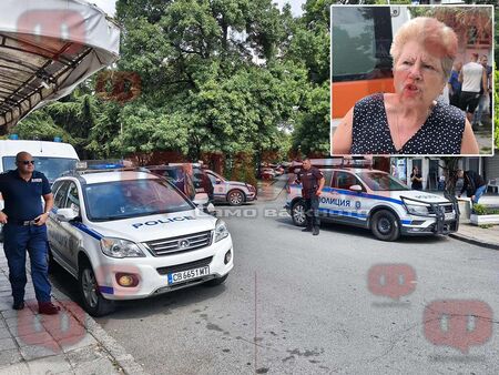 Очевидец на екшъна до УМБАЛ-Бургас: Нападателят беше пиян, размахваше пистолет (ВИДЕО)