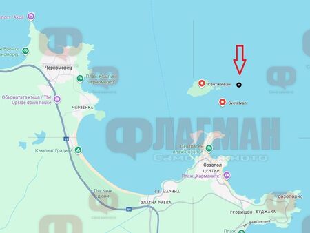 Торпедо изплува в морето край Созопол