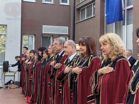 С празнична церемония се откри новата учебна година в Медицинския факултет на БДУ