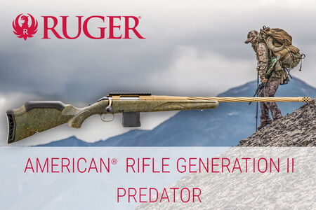 Ruger American Rifle Gen2 „Predator“ — 560 мм цев за по-висока скорост и прецизност