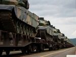 Стотици БТР-ри пресичат Европа, пътуват за Украйна