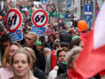 Мащабен протест в Брюксел