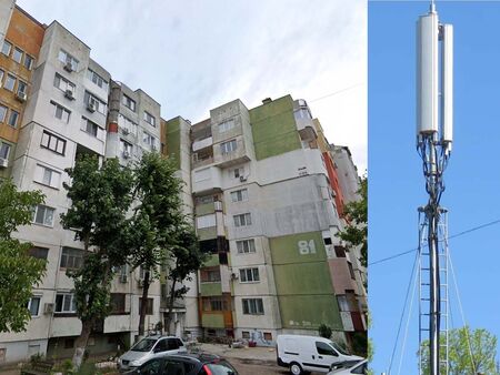 5G конспирация или схема на съсед? Защо цял блок в бургаския ж.к. "Меден рудник" събира подписка срещу антена
