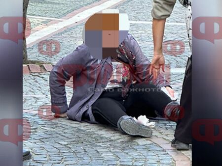 Не ходете в Одрин! Българката Мария си счупи носа заради разбитите плочки в центъра (СНИМКА)