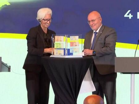 Показаха българските евробанкноти