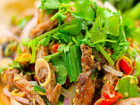 Яли ли сте такава салата с телешко?