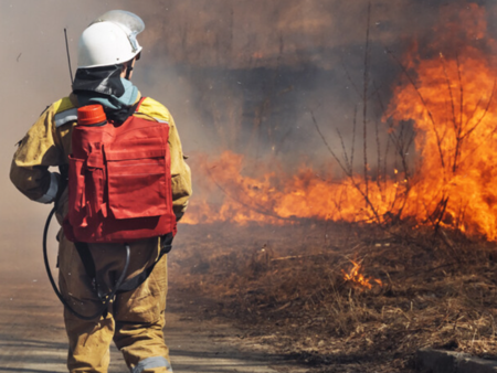 Голям пожар във Варненско