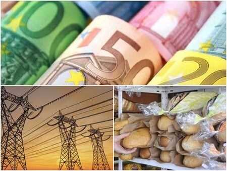 За 1 година електроенергията в Румъния поскъпна с над 70%, хлябът с 10%