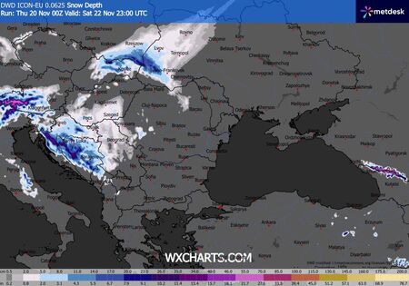 Сняг и ниски температури сковават Западните Балкани този уикенд, кога студът ще настъпи у нас?