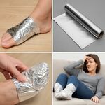 Всички използвате фолиото за печене, а аз го слагам върху краката си - ефектът ще ви шокира