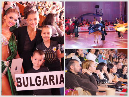 Зала „Бойчо Брънзов“ се пръска по шевовете от публика, причината е световното по спортни танци