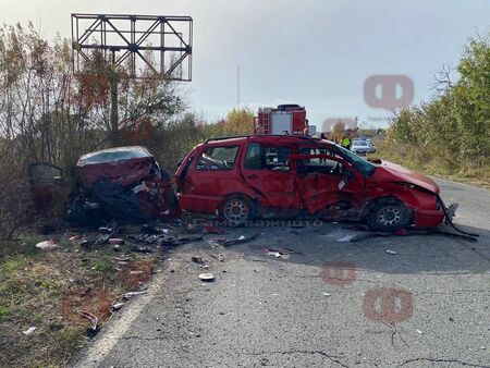 Жена от Айтос е загинала при меле между Голф и Мерцедес край Сливен