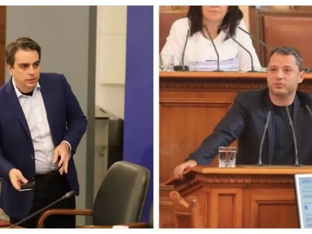 Асен Василев спечели дело за клевета срещу Делян Добрев