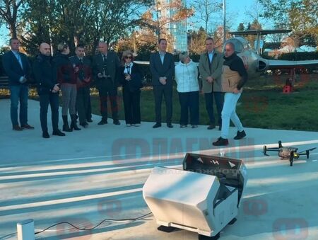 Дрон с термокамера улеснява огнеборците в Бургас, ще помага и за издирването на хора