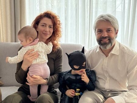 Кметът Коцев,  у дома кадър от семейната му идилия