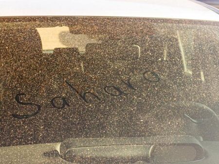 157 дни в годината дишаме прахта на Сахара