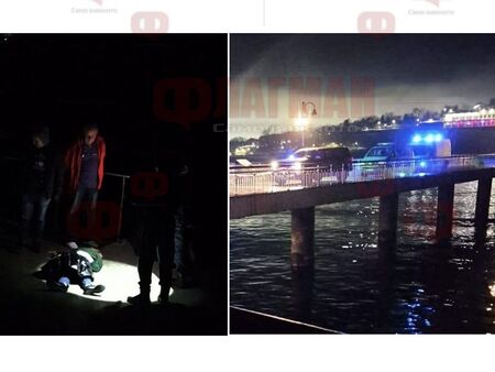 Извънредно! Жена скочи от моста в Бургас и се удави