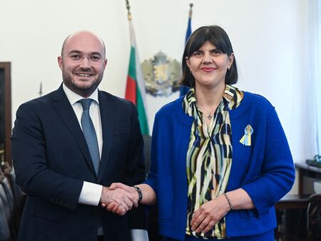 Европейският главен прокурор Лаура Кьовеши се срещна с Георги Георгиев