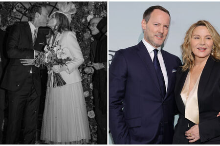 Звездата от „Сексът и градът“ Ким Катрал се омъжи на тайнa церемония в Лондон