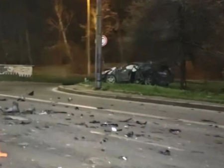 Тежка катастрофа на бул. "Цариградско шосе", хвърчат линейки за пострадали